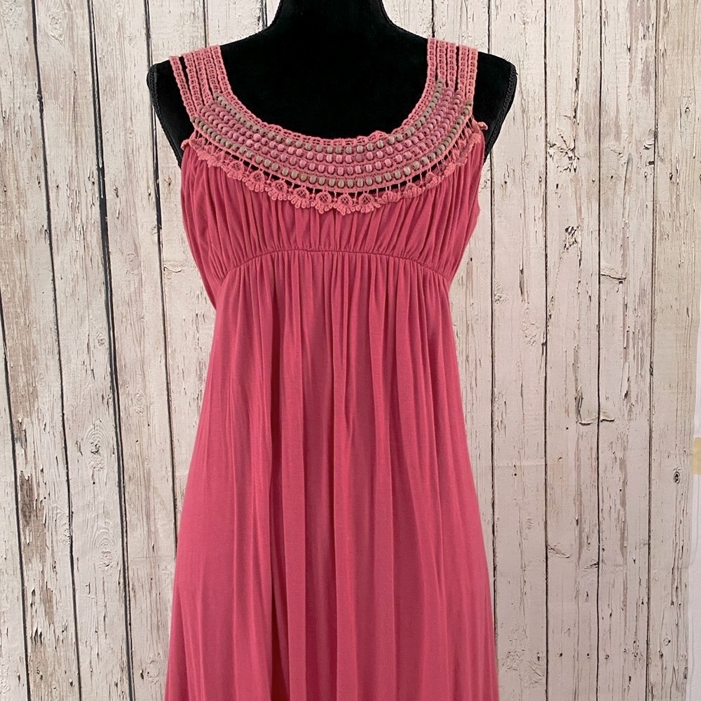Yag Couture berry-colored dress, size M